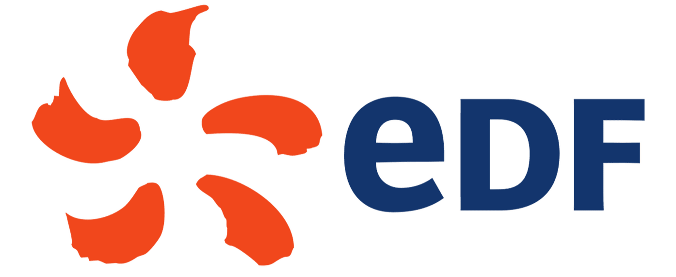 White against Orange logo of Wien Energie